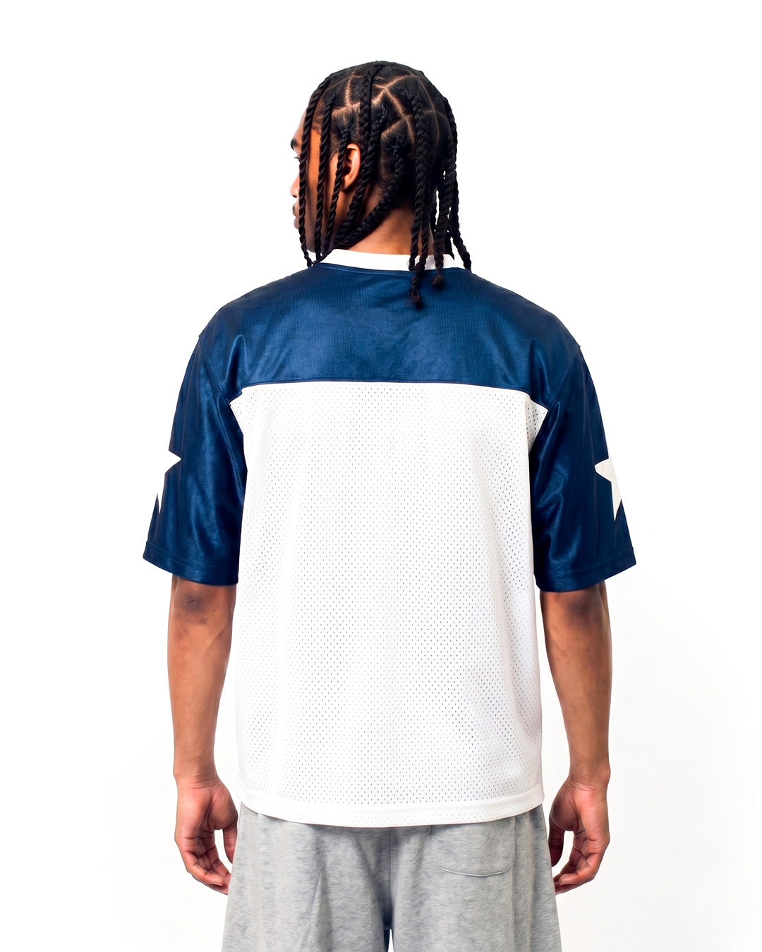 V80 JERSEY WHITE x NAVY