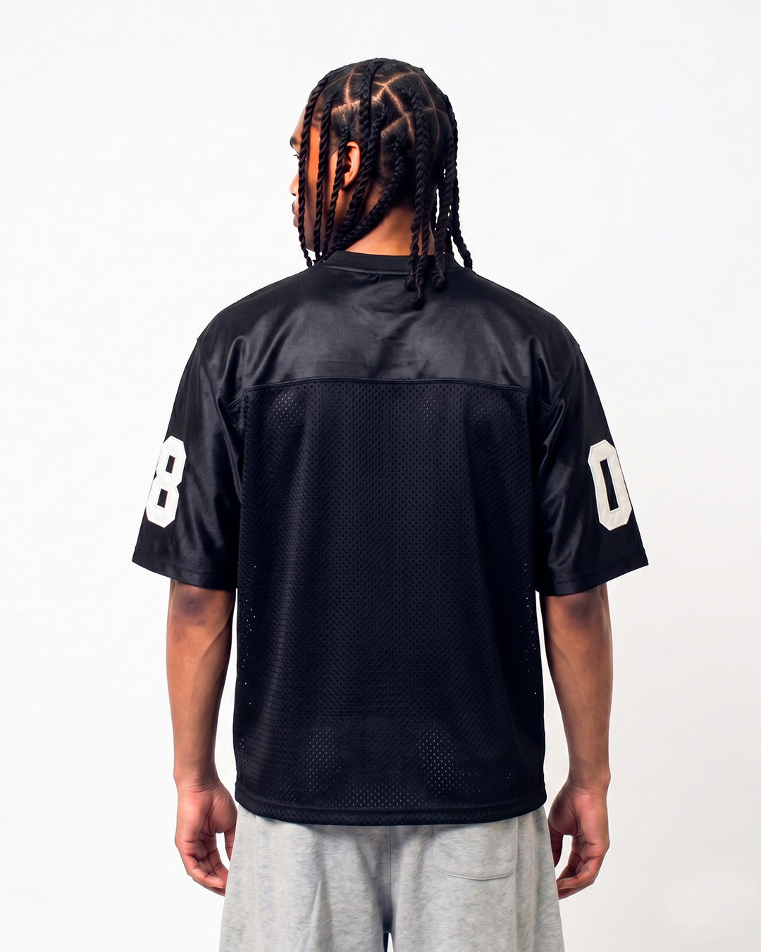 V80 JERSEY BLACK x WHITE