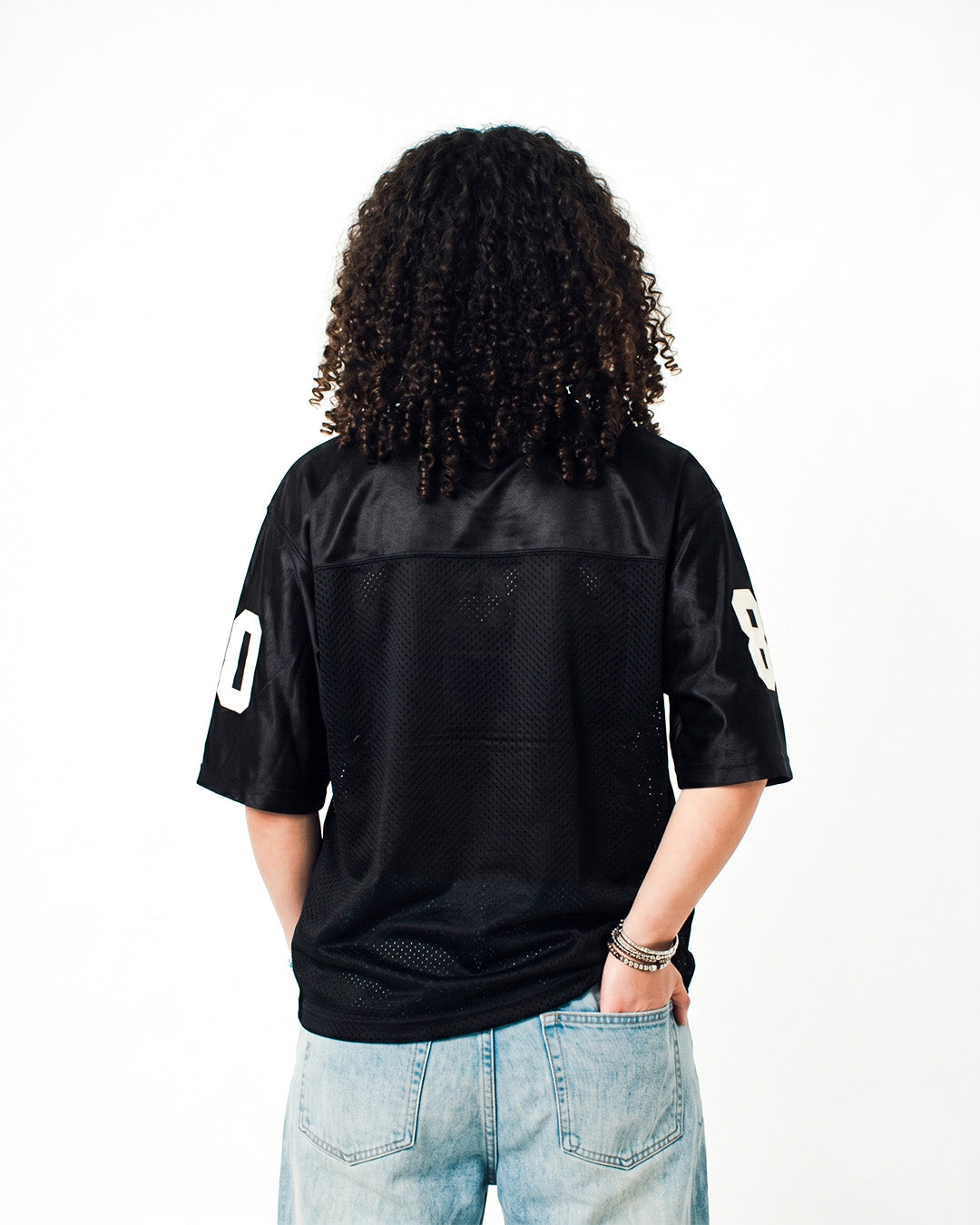 V80 JERSEY BLACK x WHITE
